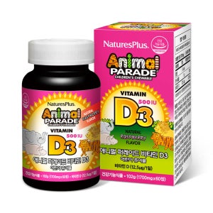 애니멀퍼레이드 유아 어린이 비타민D 츄어블 (60정)