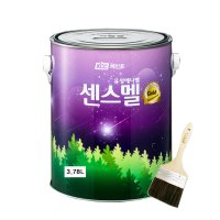 KCC 센스멜골드 에나멜 페인트 3.78L 유광백색