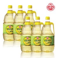 오뚜기 양조식초 1.8L / 1.5L x6개 묶음