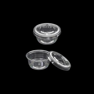 삼진팩 PET 70파이 70ml(2oz)투명컵+뚜껑 3000세트 소스 과일 빙수 카페 커피 음료 테이크아웃