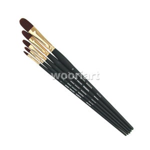 [바바라]9400KFG 아크릴/유화 겸용붓 5본조세트