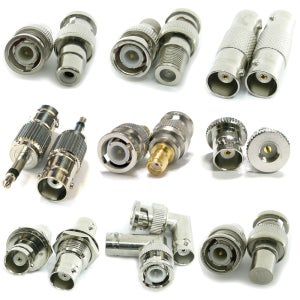 동축케이블 BNC 커넥터 케이블 젠더 단자 컨넥터 연결잭 BNC - RB/ZN