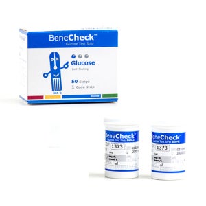 베네첵 혈당 스트립 시험지 1box(50매) 2in1 3in1 검사지