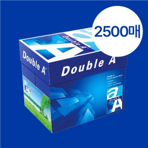 더블 에이 A4 80G 2500매 1박스 AA4 복사용지 A4용지 A480G