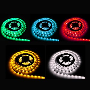 아두이노 12V동작 단색 LED스트립 5m (LED 300개) / 색상선택