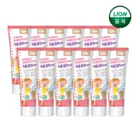 키즈세이프 유아치약 90g x 12개 / 저불소치약 딸기향 포도향 유아칫솔