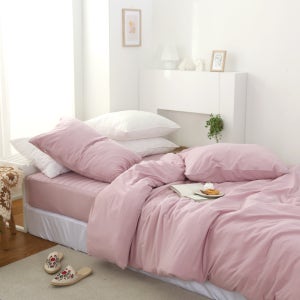 사계절 부드러운 워싱 모노데일리 이불커버 싱글 SS 호텔 침구