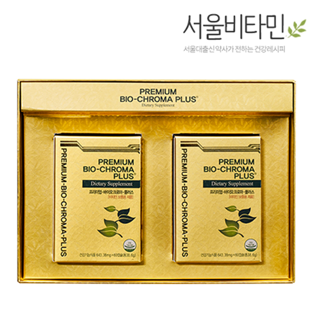 [서울비타민] 프리미엄 바이오크로마플러스120캡슐 비오틴 효모