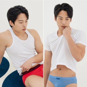 BYC 남성 런닝 셔츠 메리야스 순면 민소매 반팔 6매