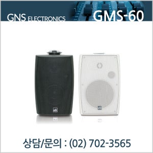 GNS GMS-60B/W 60W 패션스피커 2웨이 1개단위