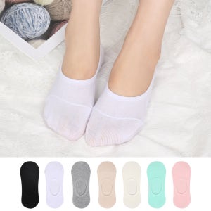 여성 벗겨짐NO 페이크삭스 10켤레 국산 여자 무지 면 덧신 흰 발목 양말