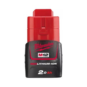 밀워키 충전배터리 M12B2 12V (2.0Ah) 리튬이온