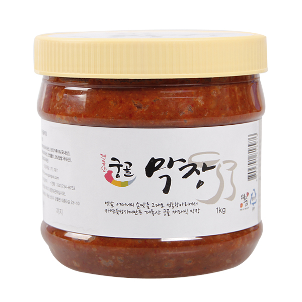계룡산궁골 전통 방식으로만든 막장1Kg,국산콩100%, 항아리숙성, 사회적기업제조(쌈장)