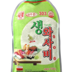 아주존 303 생와사비 1박스 750g x 24개 일식 업소용 와사비