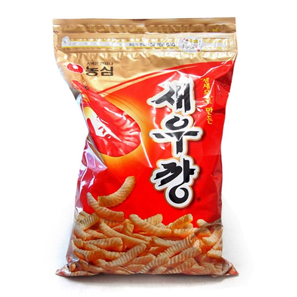 농심 새우깡 600g 노래방 대용량 지퍼백 업소용
