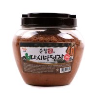 순창가 다시마 된장 1.8kg 맛있는 진한 재래식 시골 된장 막장 고기