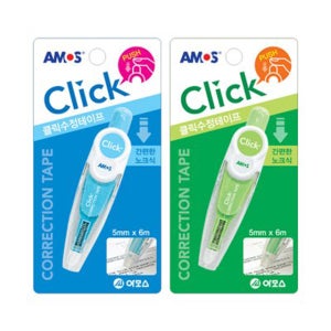 아모스 클릭 화이트 수정테이프