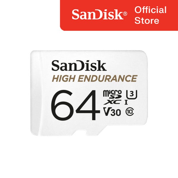 SOI 샌디스크 블랙박스&CCTV 전용 마이크로SD카드 64GB CLASS10 SANDISK HIGH ENDURANCE MICRO SDXC 블랙박스용 메모리