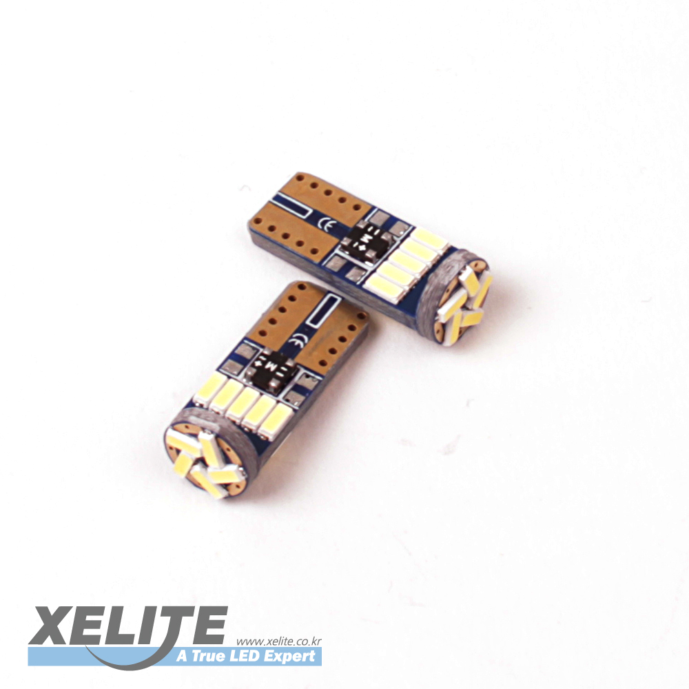 코란도 스포츠 전용 번호판등 LED램프 전구 T10 4014 15LED 낱개 1개