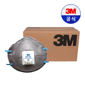 3M 1급 방진마스크 9913V (100매)