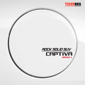 티커벨 캡티바 주유구 슬로건 데칼스티커 TKGDS-53