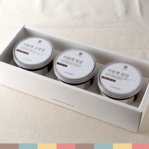 [서일농원]서분례 된장,고추장,쌈장 전통장 실속 세트