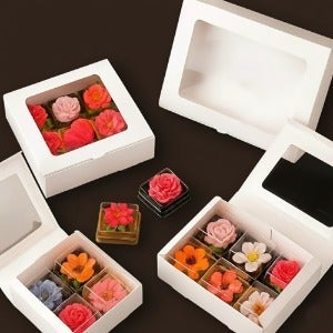 화과자포장창박스 4구6구9구10구12구 50장