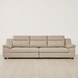 동서가구 카라 라텍스탑 천연가죽 4인 소파 DF907376