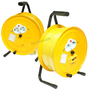 신성 케이블 릴 50호 전선릴 전선 작업선 연장선 코드릴 리드선 전기릴선 돌돌이