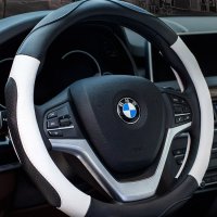 모닝 벤츠 QM6 레이 BMW 스파크 가죽 타공 핸들커버 D컷 원형