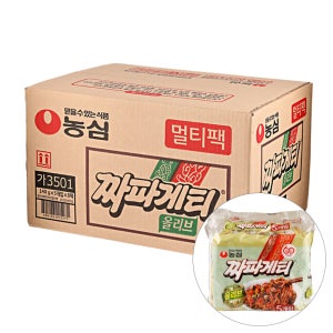짜파게티(멀티) 140Gx5입/(주)농심 BOX(8)