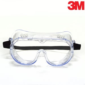 3M 보안경 334AF 작업용 방역 고글 보호안경