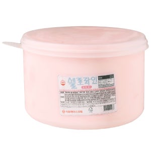 집, 식당의 최고의 디저트 간식 대용량 아이스크림 딸기, 5L, 1개