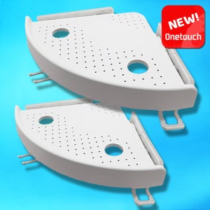 원터치 매직쉘프 플러스 무타공 욕실 코너선반