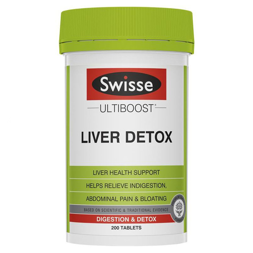 스위스 <b>리버디톡스</b> 200정 간영양제 간디톡스 - Swisse Liver Detox 200T