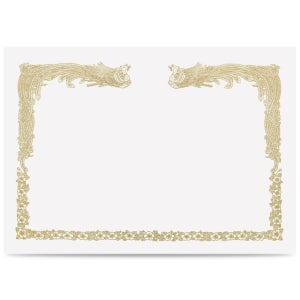 금박테두리상장용지 모음 A4 상장용지 100매