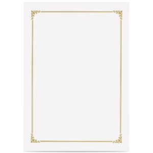 금박테두리상장용지 모음 A4 상장용지 100매