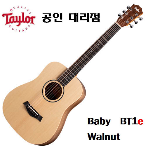 Taylor 베이비 어쿠스틱기타 BT1e 픽업 튜너장착