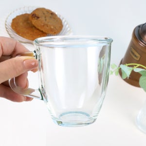 글라스락 강화퓨전 머그컵 375ml 물컵 하이볼잔 텀블러 전자렌지 식기세척기 가능