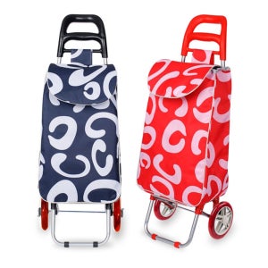 장바구니카트 접이식 대용량 생활방수 쇼핑 핸드 카트 시장 마트 캐리어