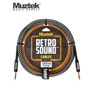 뮤즈텍 기타케이블 RS-300 BS (3M 일자-일자)