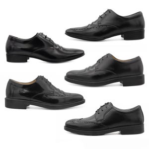 제뉴인그립 미끄럼방지 유니화 소가죽 남자 남성 정장 구두 가죽 호텔 매장 근무화