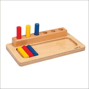 다원몬테소리 토들러 색원기둥 끼우기