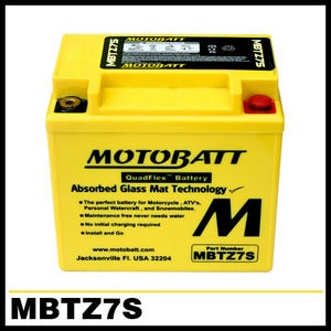 [MBTZ7S - 12V6.5AH][MOTOBATT] 모토뱃 모토배터리 AGM배터리 [혼다]줌머,PCX(~14년),CBR125,[야마하]TRICKER250,[스즈끼][가와사키][B