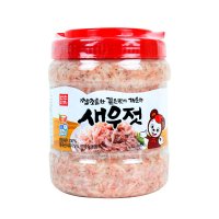 반찬단지 새우젓 용기(pet통) 2kg