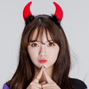 깜찍이악마머리띠 할로윈 파티머리띠