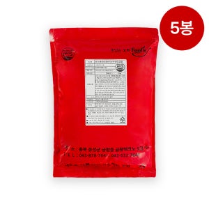 (박스) 레드테이블 매운맛 국물떡볶이소스 - 분말 3kg X 5봉