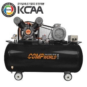 콤프월드 CWK-902N 산업용 콤프레샤 7.5마력 탱크용량 400리터