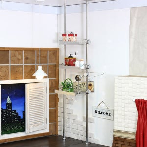 프리미엄 AL바 욕실정리선반 600 3단