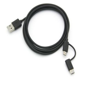 C타입 2 IN 1 USB2.0 멀티 충전 전원케이블 1.5M 마이크로5핀 핸드폰 휴대폰 스마트폰